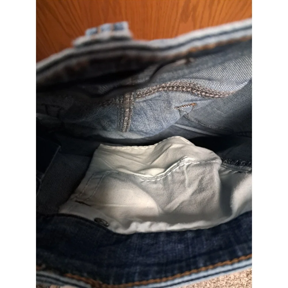 34 Heritage Mens Courage Mid-Rise‎ Straight Jeans. Size 31/34